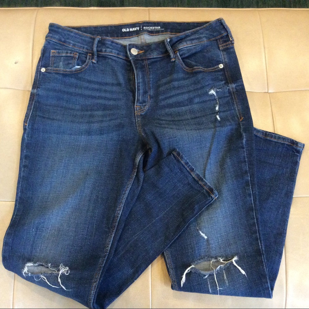 Old Navy Rockstar Mid-rise Skinny Jeans 12